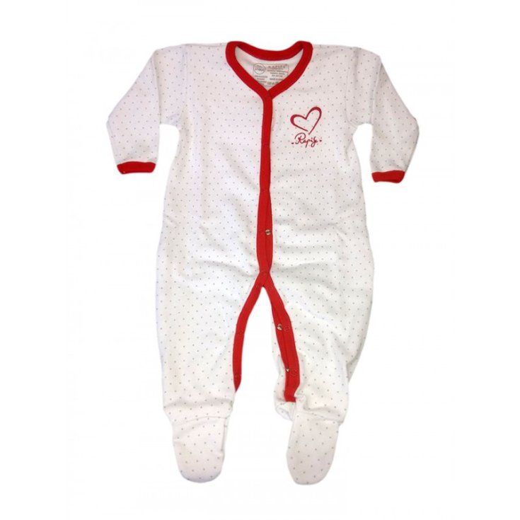 3 m white red baby girl cotton romper suit Rapifei