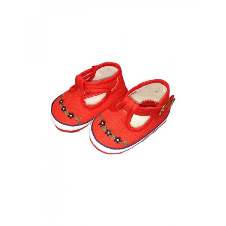 Red Marilù baby girl shoe shoe 16