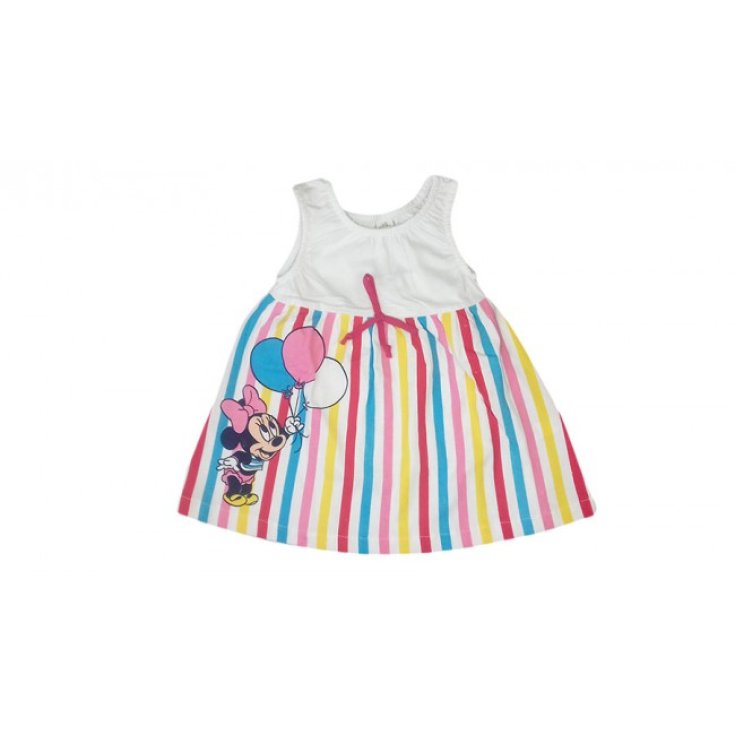 Disney baby Minnie white baby girl dress dress fancy colors 18 m