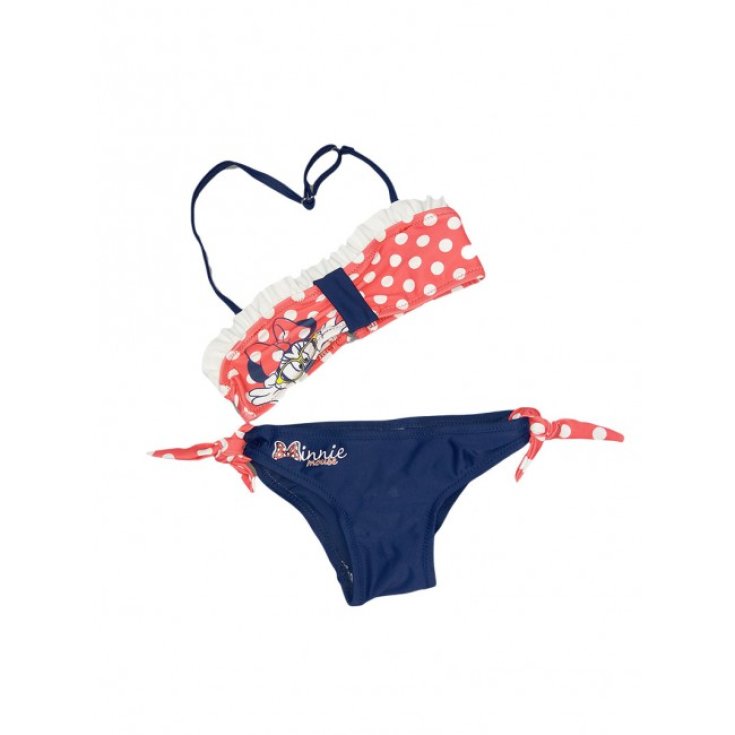 2-piece swimsuit for girls Disney Minnie red blue 5A