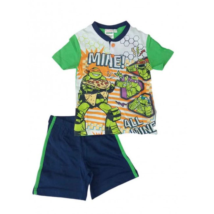 Ninja Turtles 5A baby boy short sleeved t-shirt pajamas
