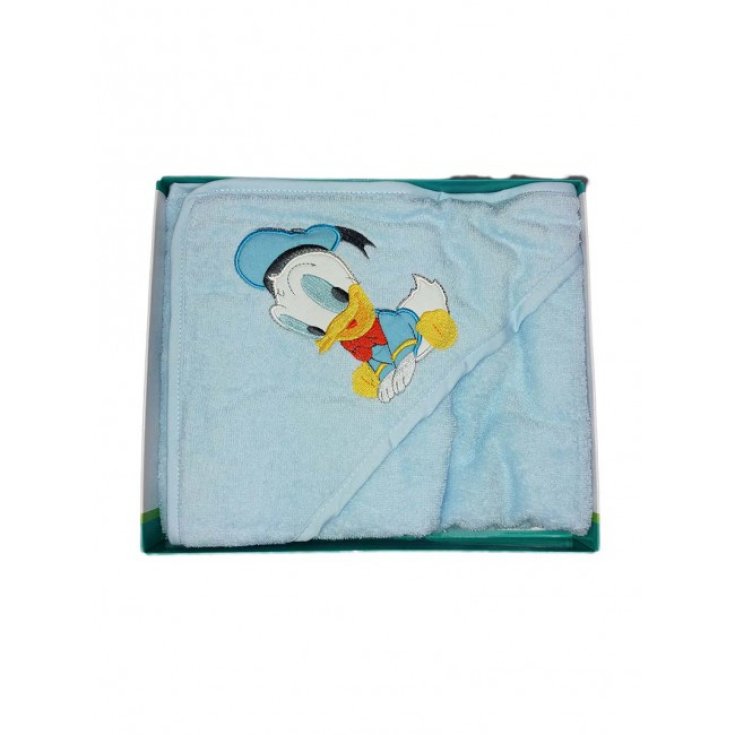 Bathrobe triangle baby newborn sponge Donald Duck Disney baby sky TU Bathrobe triangle baby newborn sponge Donald Duck Disney baby sky TU