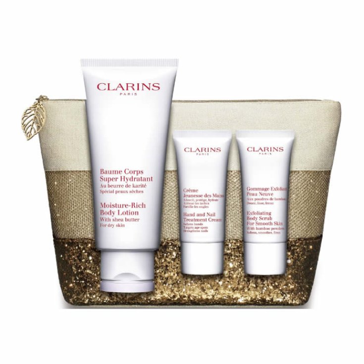 Clarins Super Moisturizing Body Cream 200ml Set 4 Parts 2017