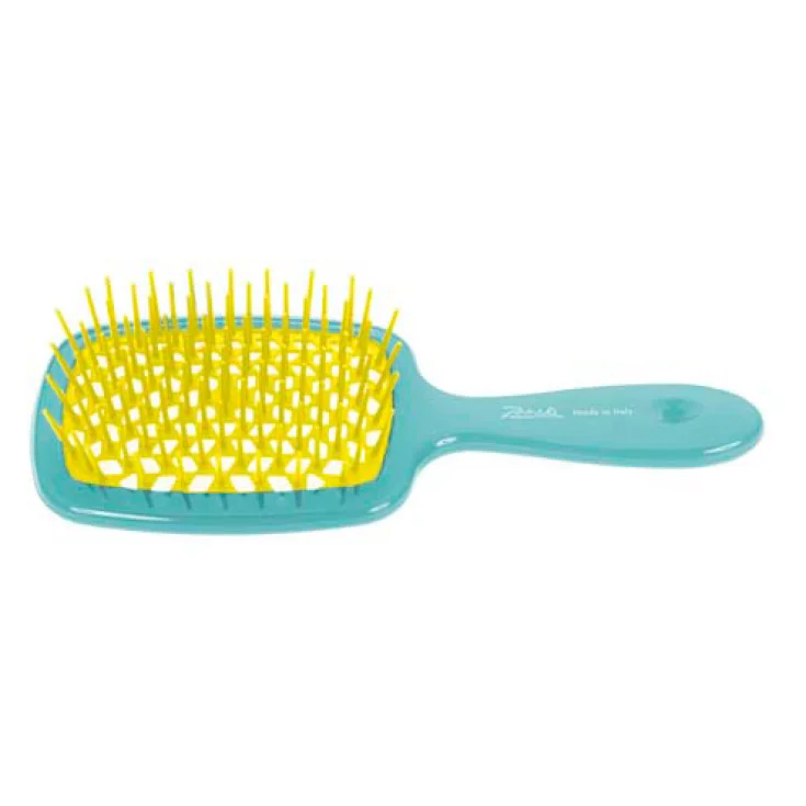 Janeke Superbrush Bicolor Turquoise Yellow