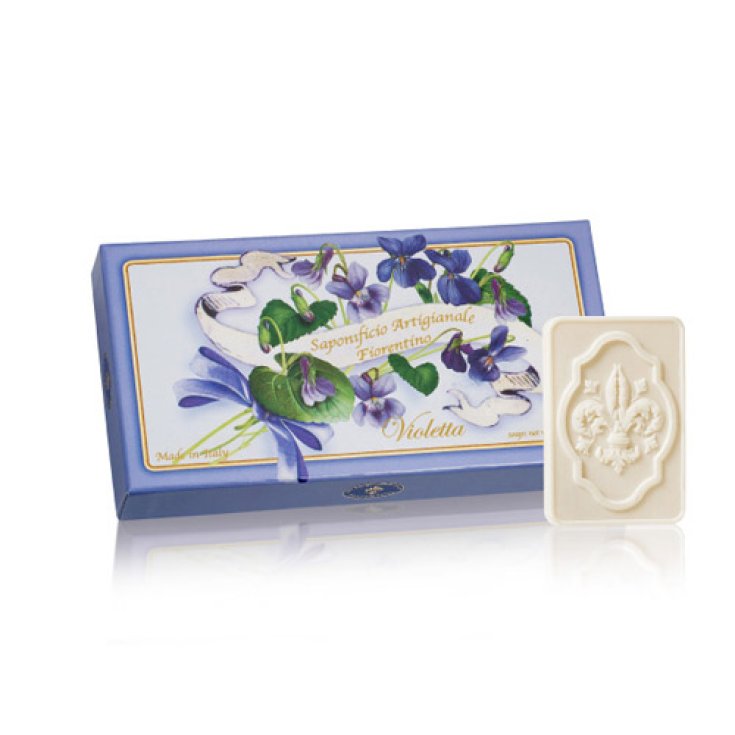 Florentine Artisan Soap Factory cod. 9256 Violet 3 x 125 gr.