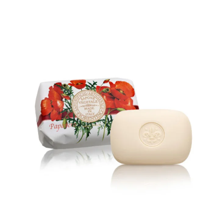 Florentine Artisan Soap Factory cod. 9072 Poppy 200 gr.