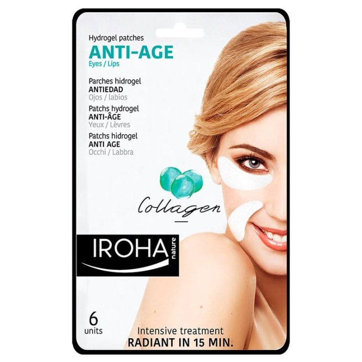 Iroha Nature Anti Age Collagen Hydrogel Patches 6 Units