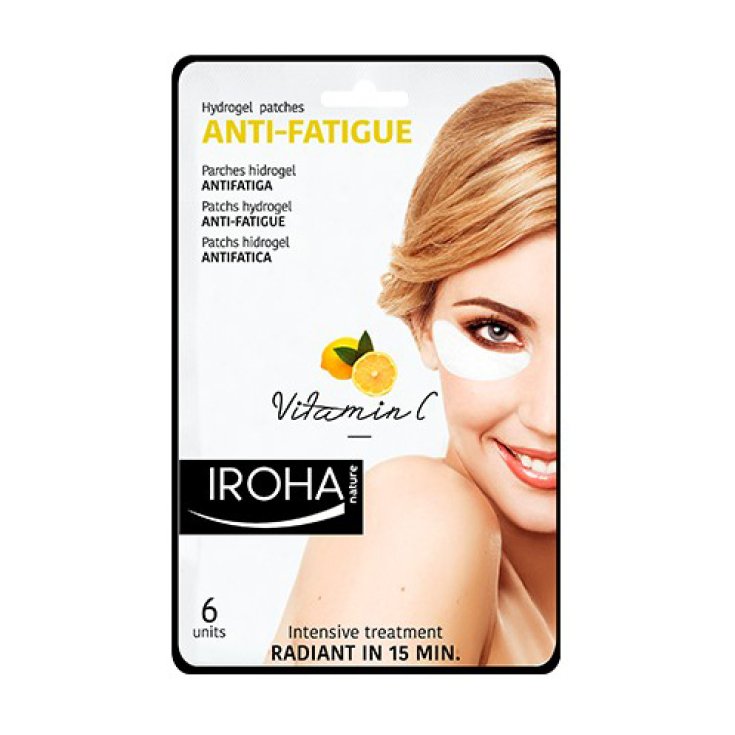 Iroha Nature Anti-Fatigue Hydrogel Patches Vitamin C 6 Units