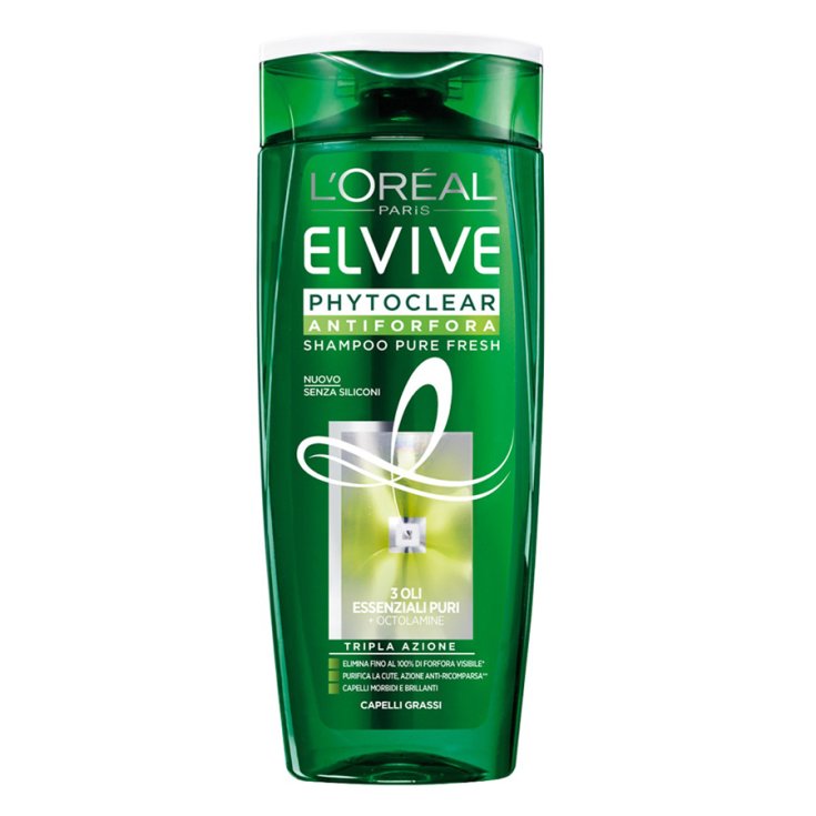 L Oreal Elvive Phytoclear Pure Freshness Anti-Dandruff Shampoo 400ml