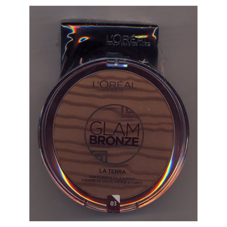 L Oreal Kit Glam Bronze N. 3 + Napkin Purse Wipes