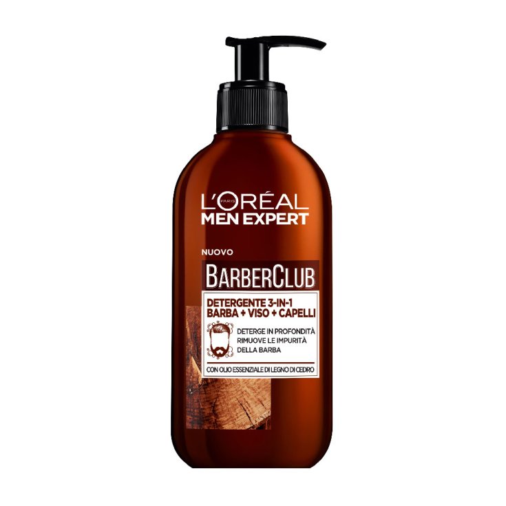 L Oreal Men Expert Barber Club Cleanse 3 in 1 200 ml