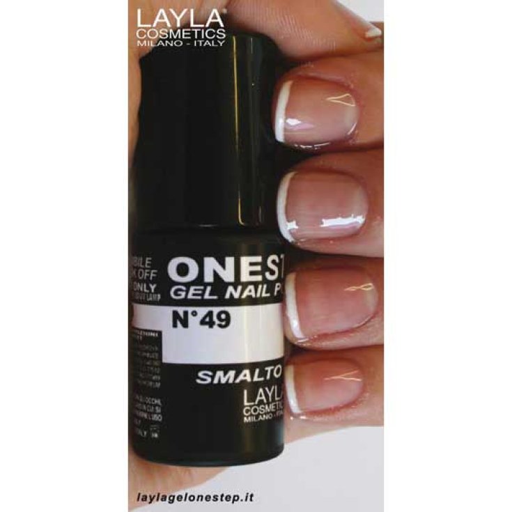 Layla One Step Gel Nail Polish n. 49 transparent