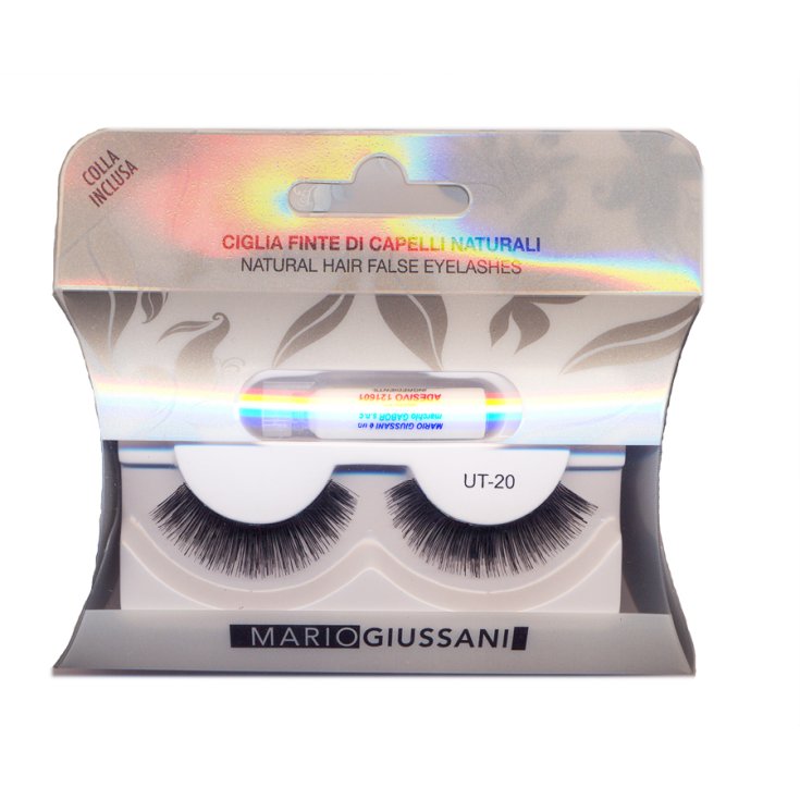 Mario Giussani Natural Hair False Eyelashes cod. UT-20 black