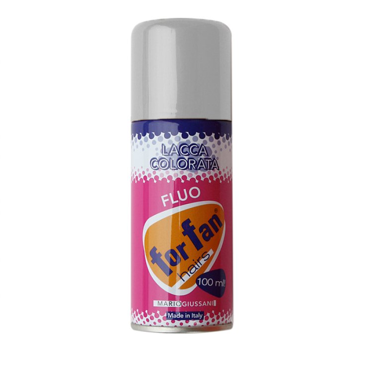 Mario Giussani Fluo Colored Lacquer For Fan Hairs 100 ml silver