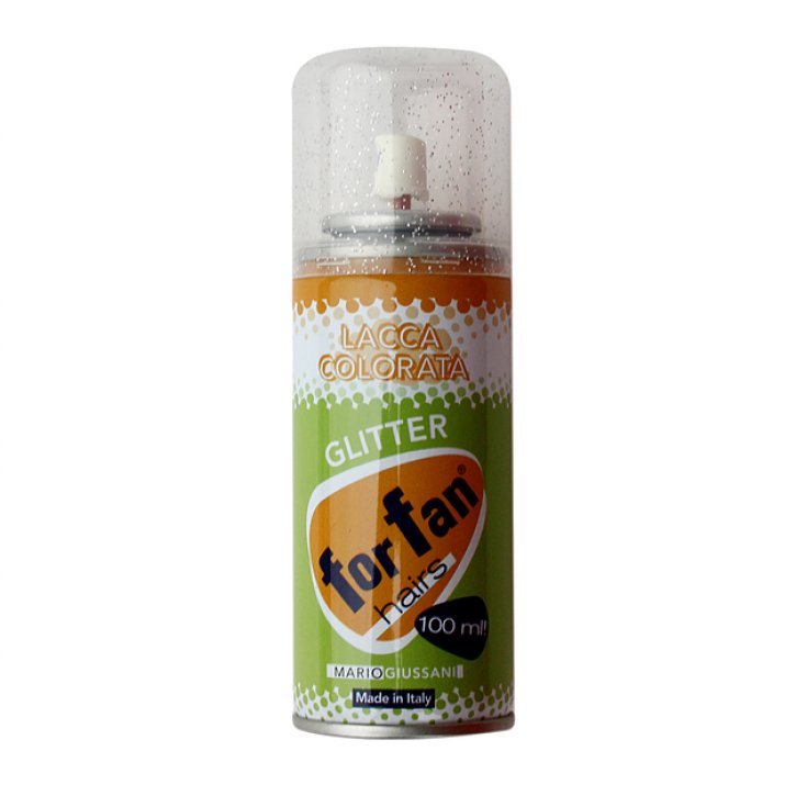 Mario Giussani Fluo Colored Lacquer For Fan Hairs 100 ml multicolor glitter