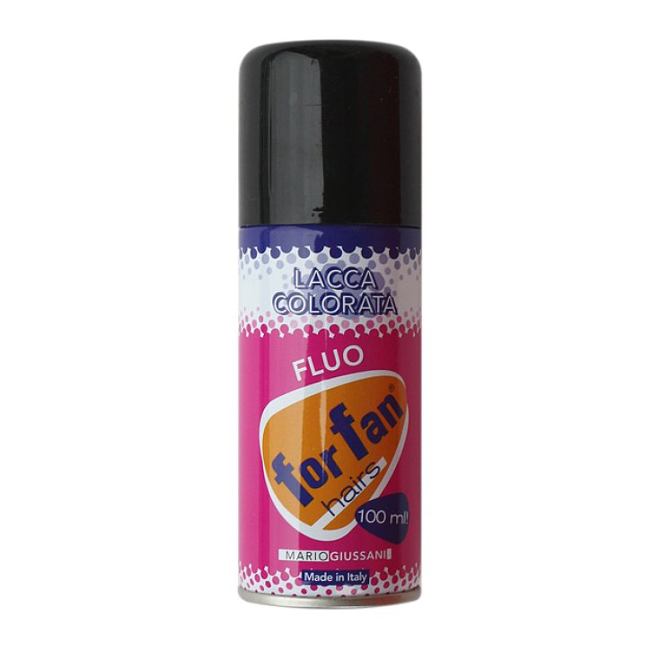 Mario Giussani Fluo Colored Lacquer For Fan Hairs 100 ml black