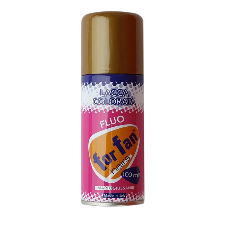 Mario Giussani Fluo Colored Lacquer For Fan Hairs 100 ml gold