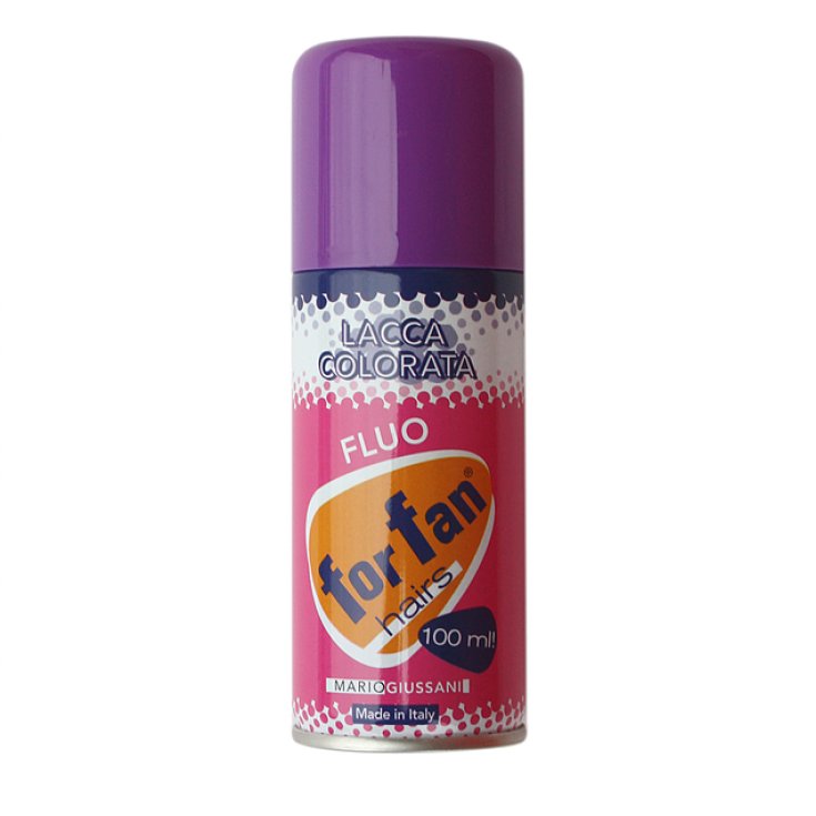 Mario Giussani Fluo Colored Lacquer For Fan Hairs 100 ml purple