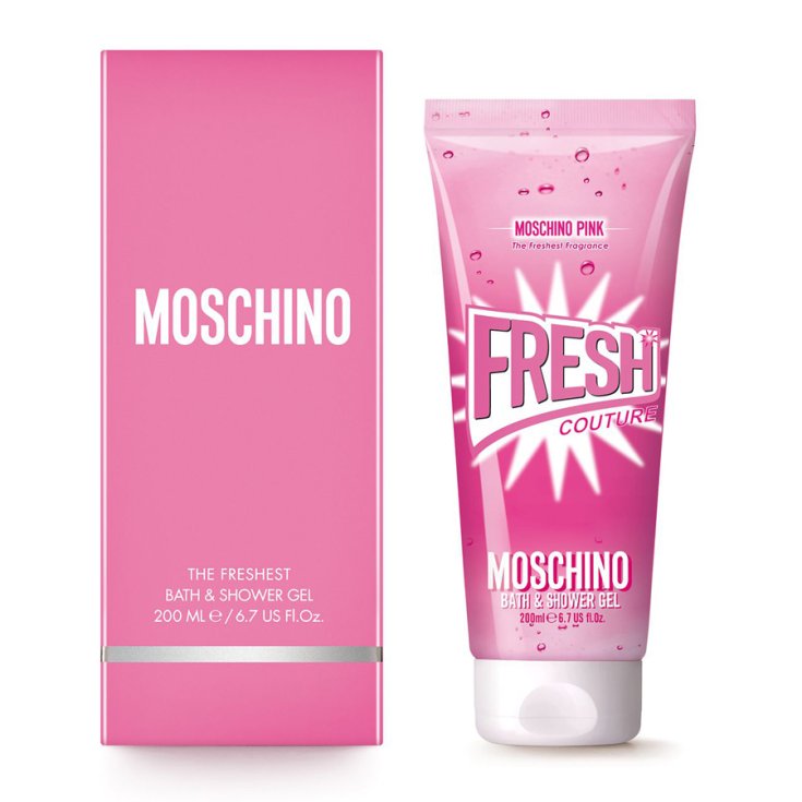 Moschino Fresh Couture Pink Bath And Shower Gel 200ml