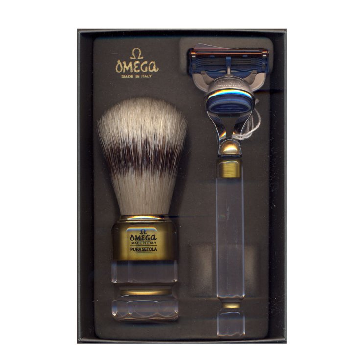 Omega Shaving Box in Gift Box