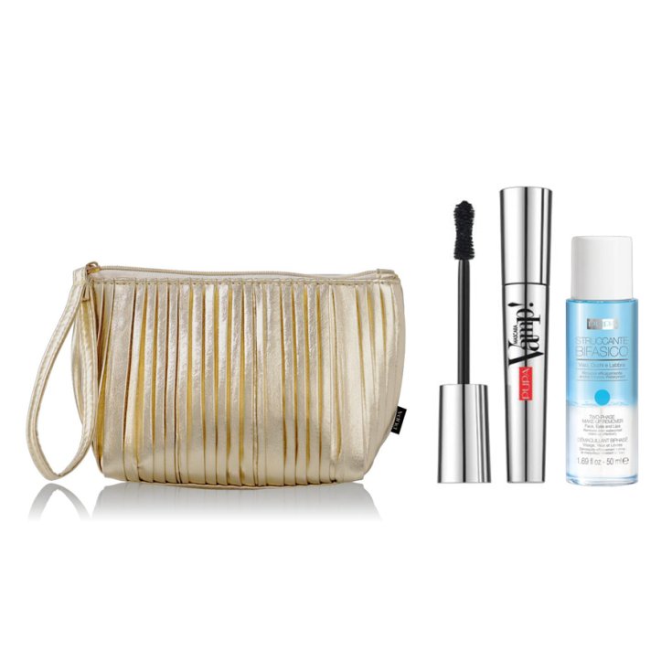 Kit Pupa Vamp! Mascara + Biphasic Make-up Remover
