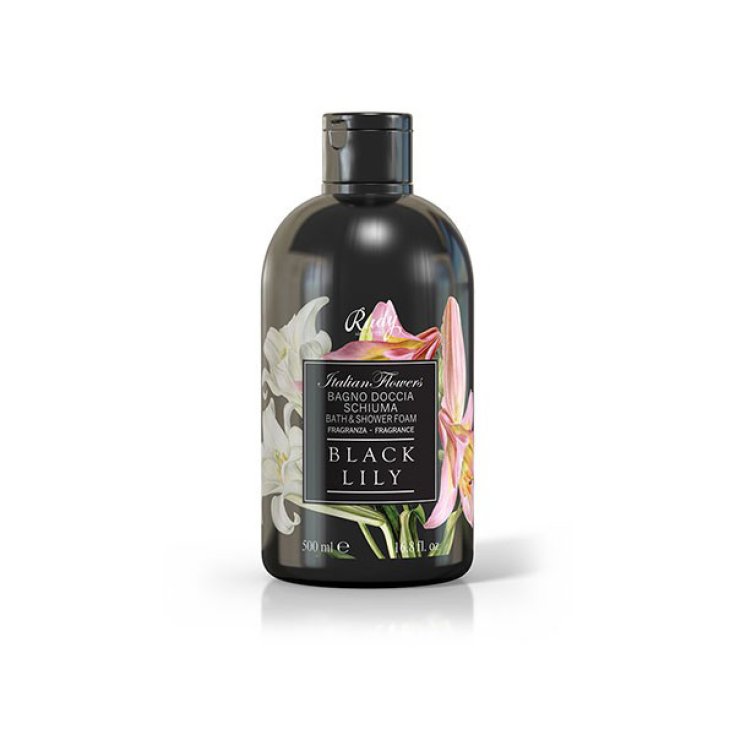 Italian Flower's Black Lily Bath Shower Foam 500 ml