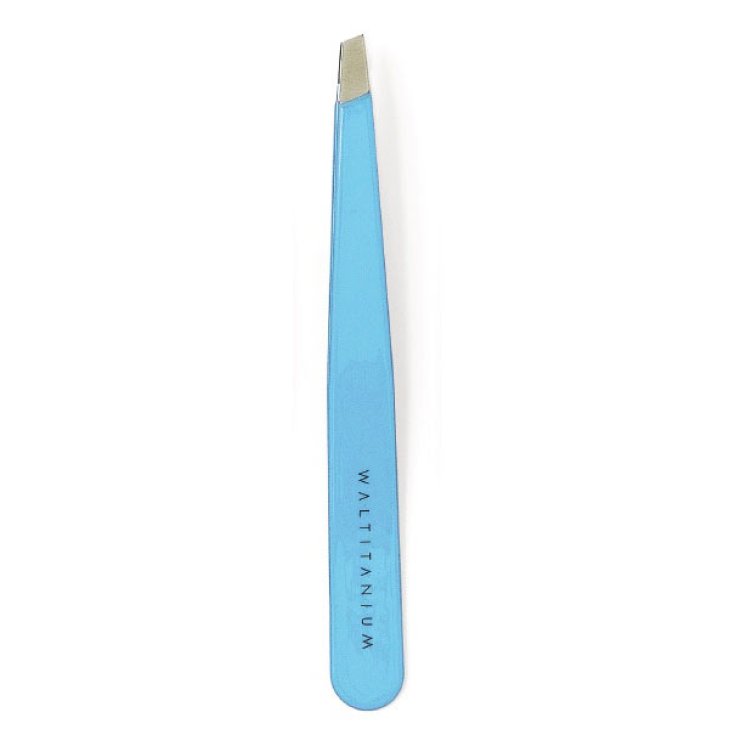 Wal Tweezers code 0380 LUX light blue