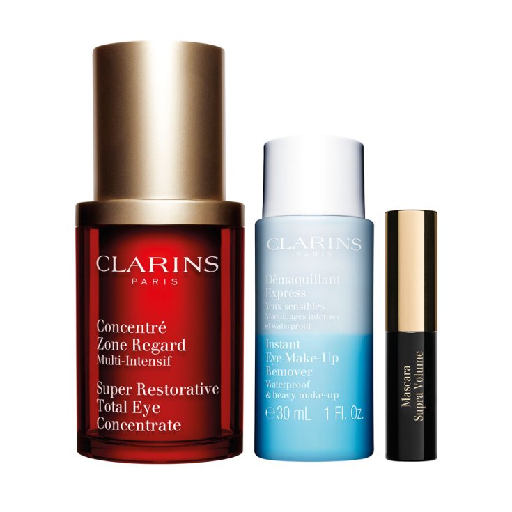 Clarins All About the Eyes box