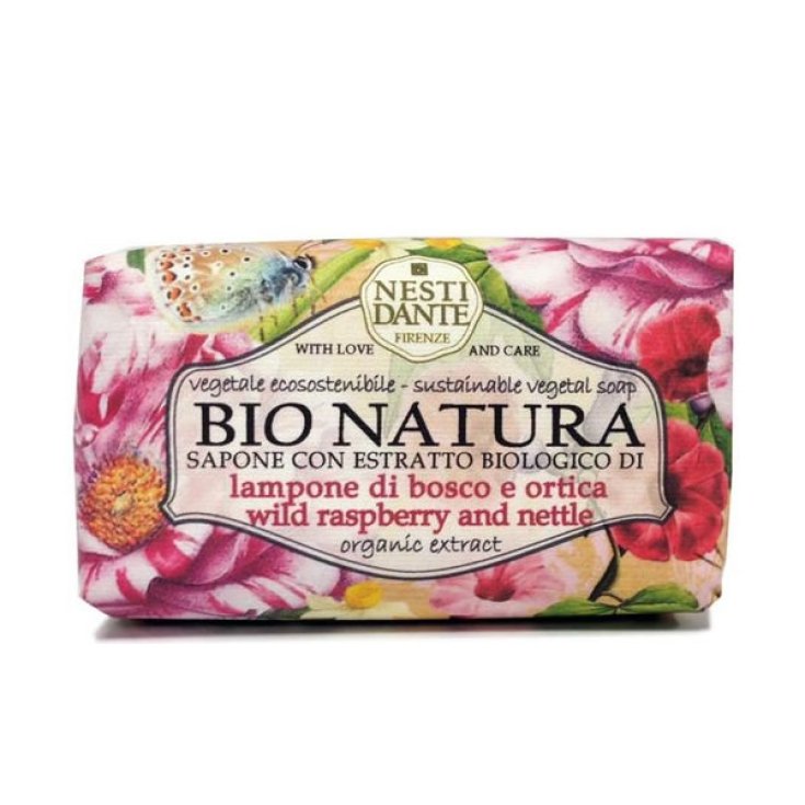 Nesti Dante Bio Natura Raspberry And Nettle Soap 250g