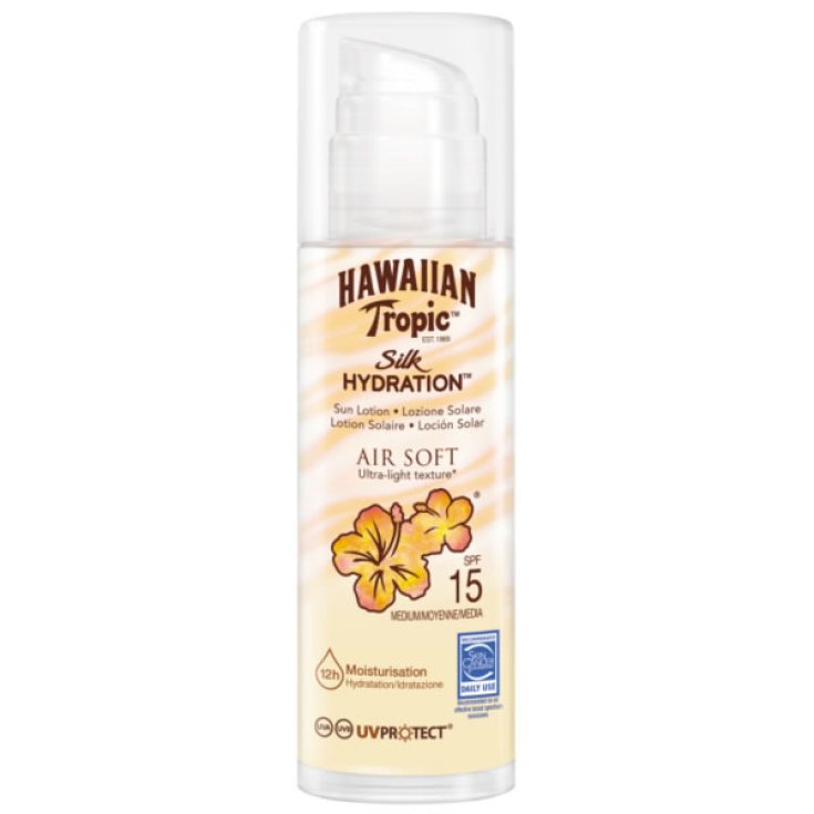 Hawaiian Tropic Silk Hidration Air Soft Sun Lotion Spf15 150ml