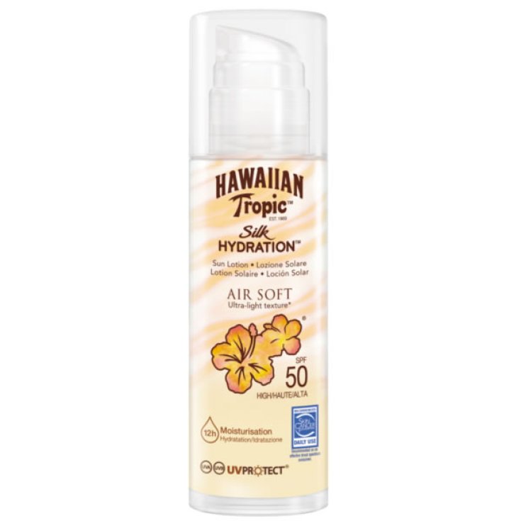 Hawaiian Tropic Silk Hidration Air Soft Sun Lotion Spf50 150ml