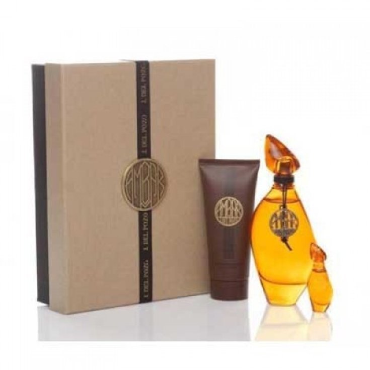 Jesus Del Pozo Ambar Eau De Toilette Spray 100ml Set 3 Parts