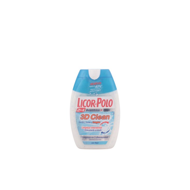 Licor Del Polo 2 In 1 3d Clean Toothpaste 75ml