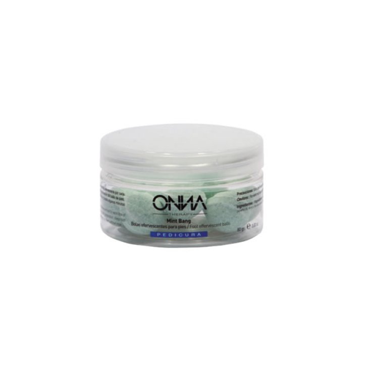 Onna Therapy Mint Bang Foot Efervescent Balls 80ml