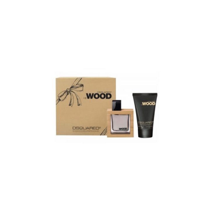 Dsquared2 He Wood Eau De Toilette Spray 50ml Set 2 Parts Dsquared2 He Wood Eau De Toilette Spray 50ml Set 2 Parts