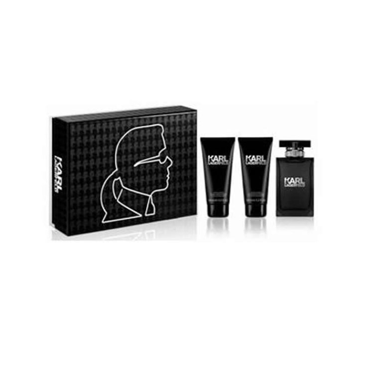 Karl Lagerfeld Homme Eau De Toilette Spray 100ml Set 3 Parts 2017