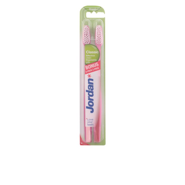 Jordan Classic Toothbrush Hard 2 Units
