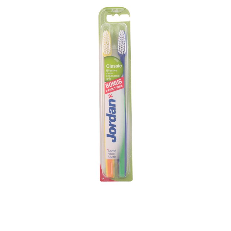 Jordan Classic Soft Toothbrush 2 Units