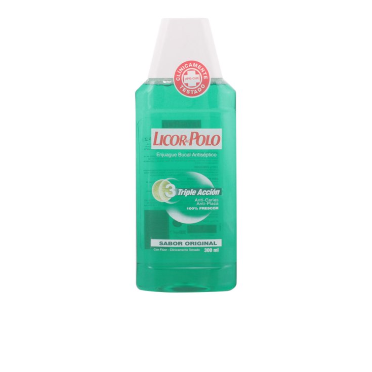 Licor Del Polo Original Triple Action Mouthwash 300ml