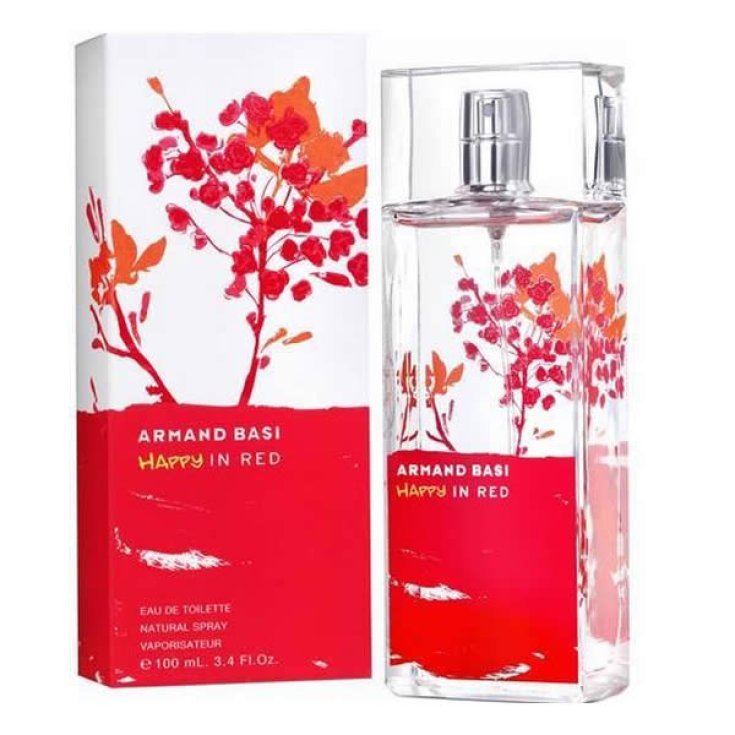 Armand Basi Happy In Red Eau De Toilette Spray 100ml