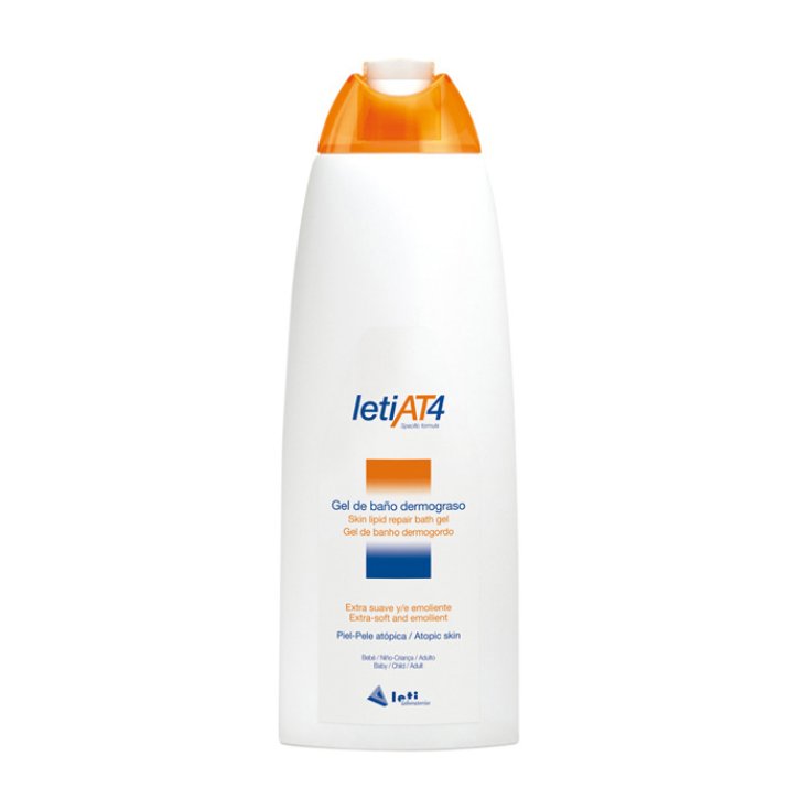 Leti At4 Dermogrease Bath Gel Atopic Skin 750ml