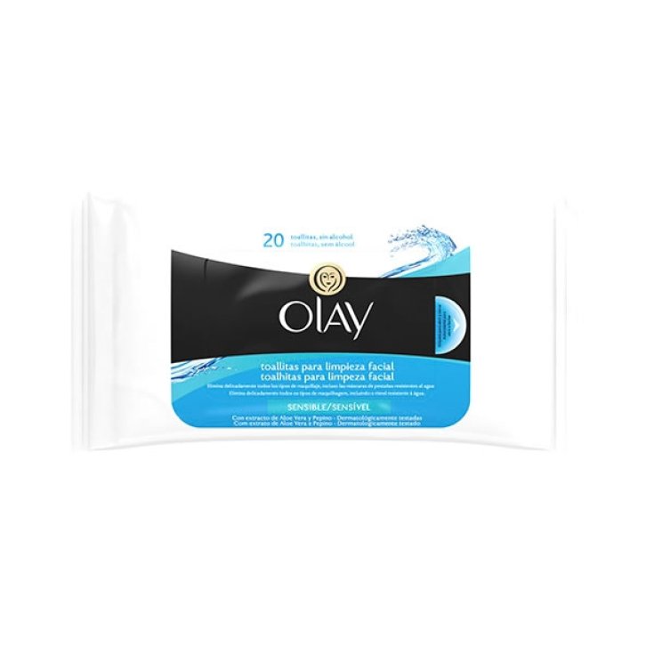 Olay Cleansing Wipes For Sensitive Skin Face