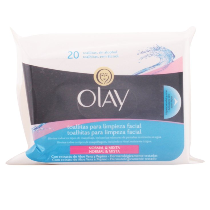Olay Essentials Normal Skin Cleansing Wipes 20 units