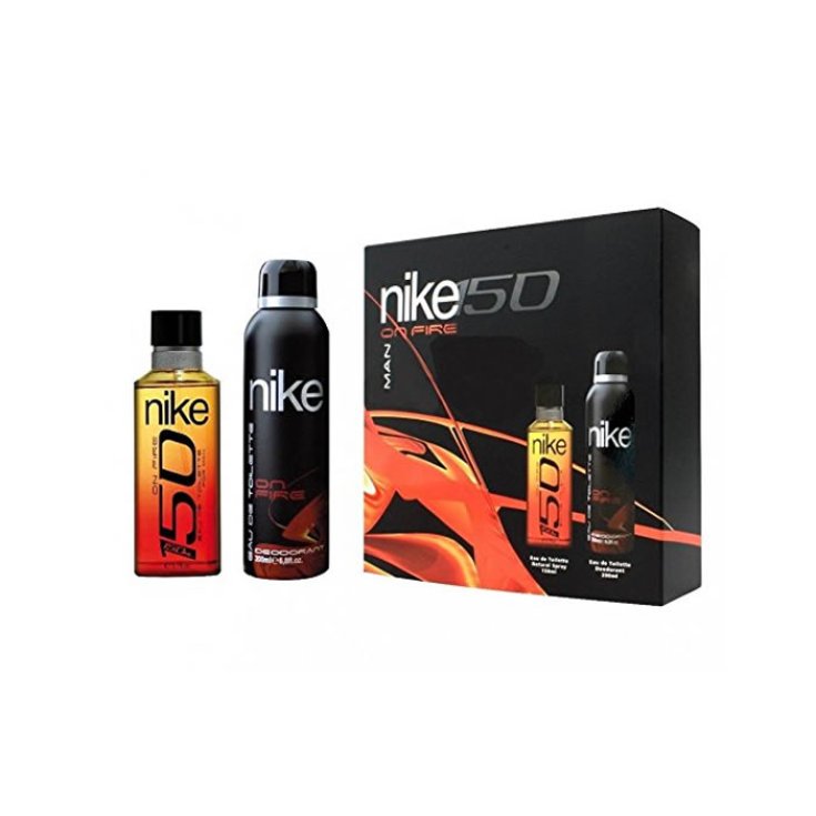 Nike On Fire Eau De Toilette Spray 150ml Coffret 2 Parts