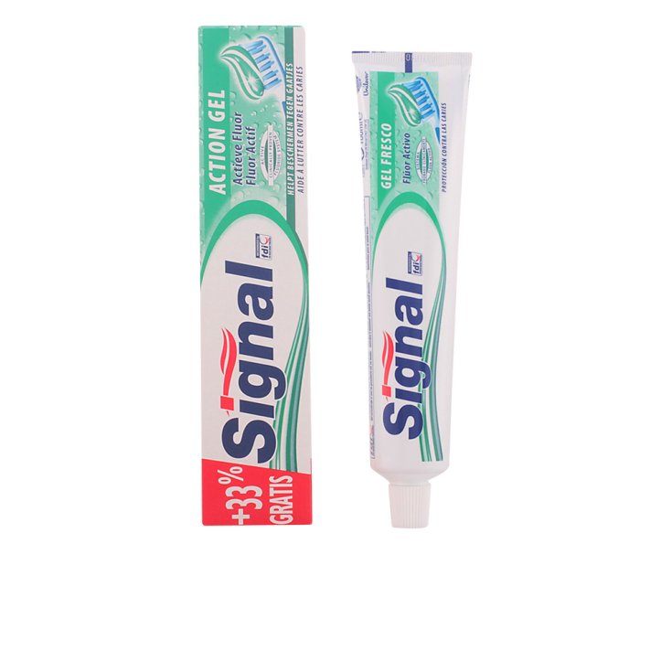 Signal Action Gel Toothpaste 75ml + 33%