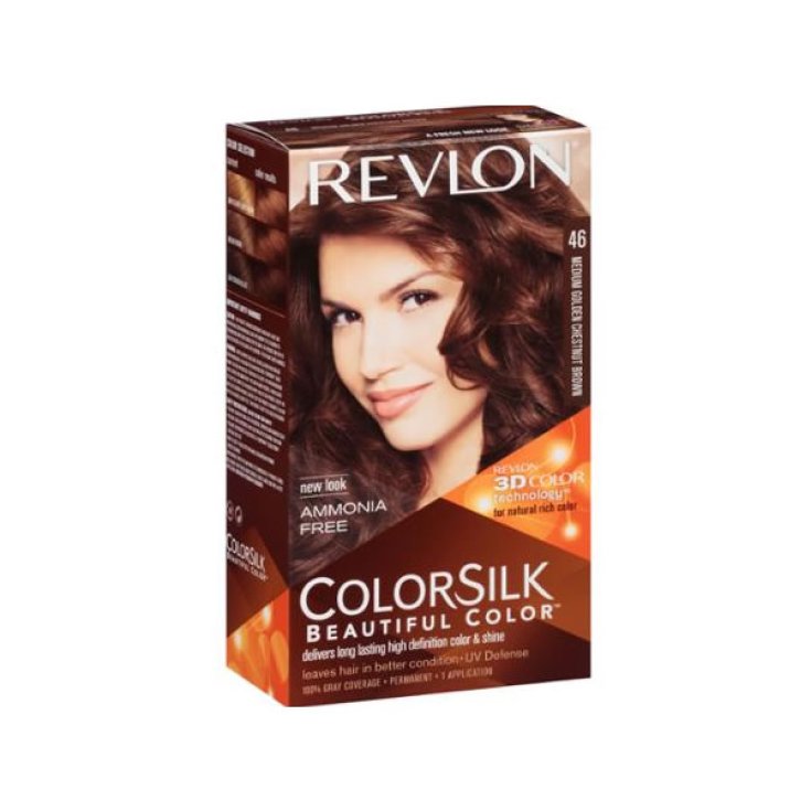 Revlon Colorsilk Ammonia Free 46 Medium Golden Chesnut Brown