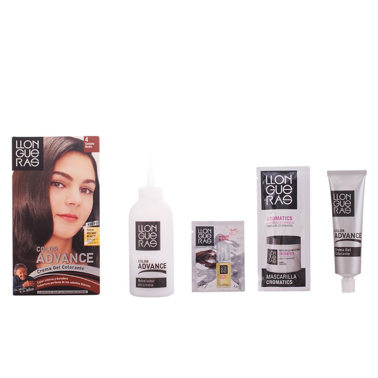 Llongueras Color Advance Hair Color 4 Medium Brown