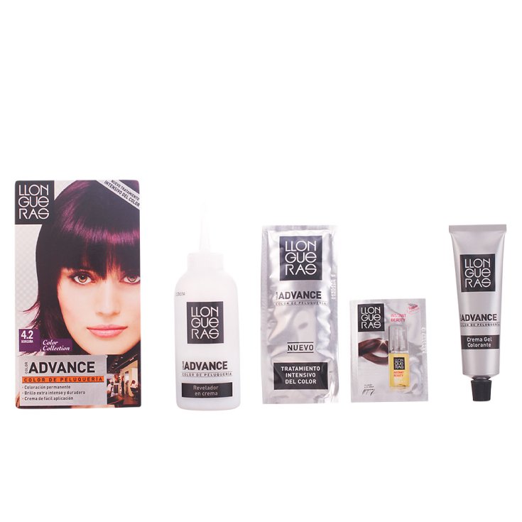 Llongueras Color Advance Hair Color 4.2 Bourgogne