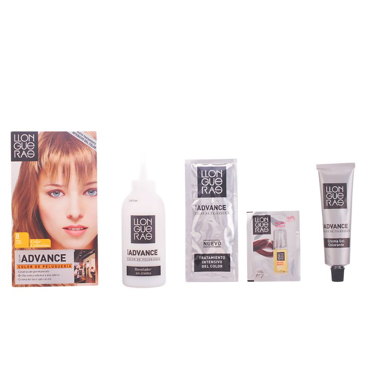 Llongueras Color Advance Hair Color 8 Light Blond