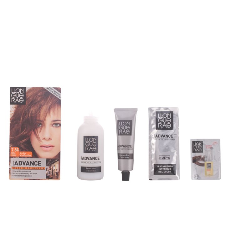 Llongueras Color Advance Hair Color 7.34 Golden Dark Blond